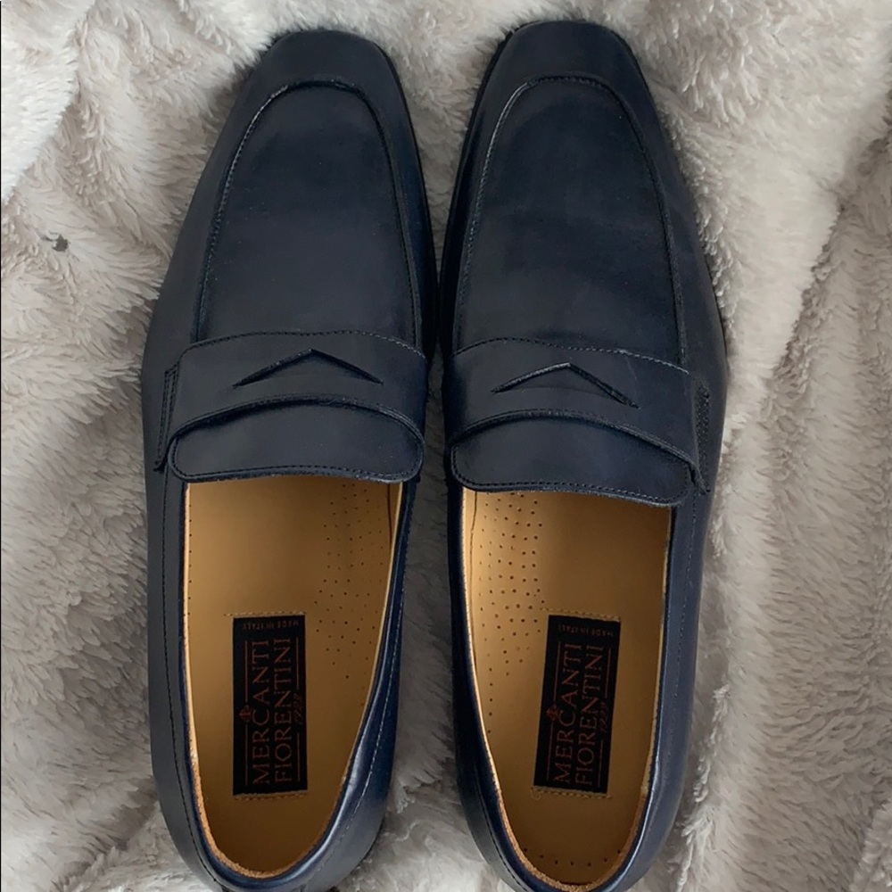 Mercanti Florentini Penny Loafer Navy